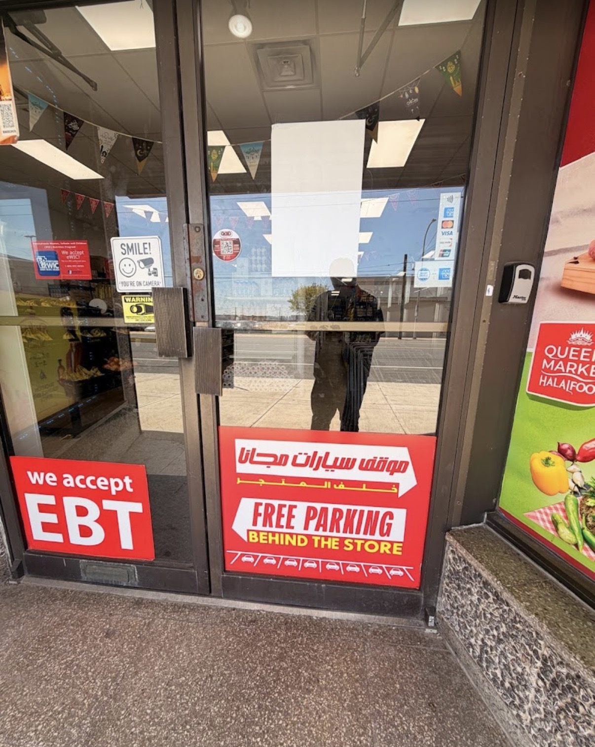 We Accept EBT · Free Parking